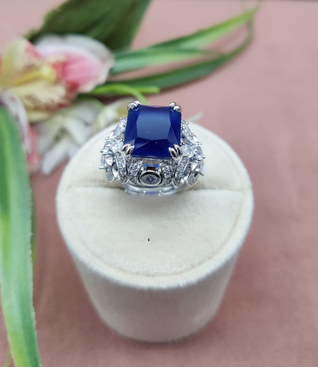 Dazzling Brilliance, Luxury American Diamond Adjustable Ring , Luxury Jewelry , Ad Ring jewelry