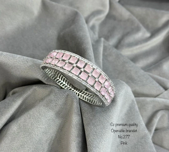 American diamond stone bracelet •ad bracelet •ad jewelry •american diamond bracelet • beautiful bracelet