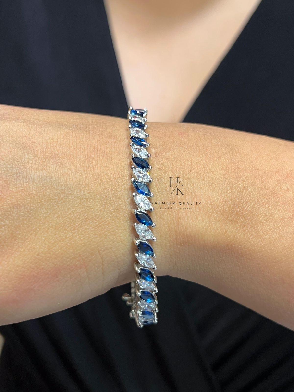 Cubic Zirconia Tennis Bracelet Set: Stackable CZ Eternity Bracelets