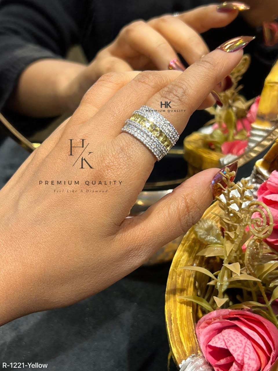 CZ Eternity Band Ring | Stackable Minimalist Bridal Statement Ring