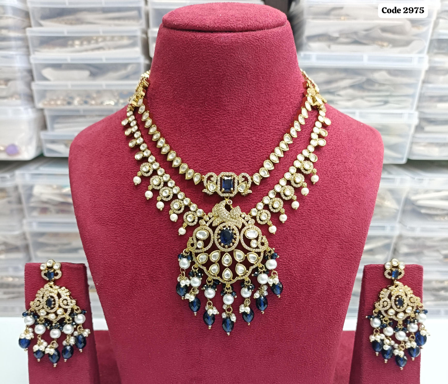 Exquisite Polki Kundan Choker Set with Matching Earrings: Elevate Your Style with Timeless Elegance