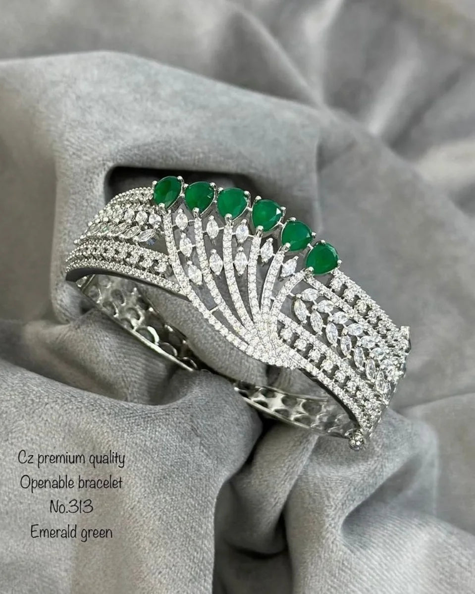 Beautiful American diamond openable bracelet , women's jewellery