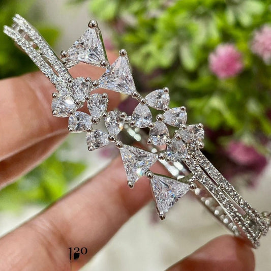 American diamond openable stone bracelet •ad bracelet •ad jewelry •american diamond bracelet • beautiful bracelet