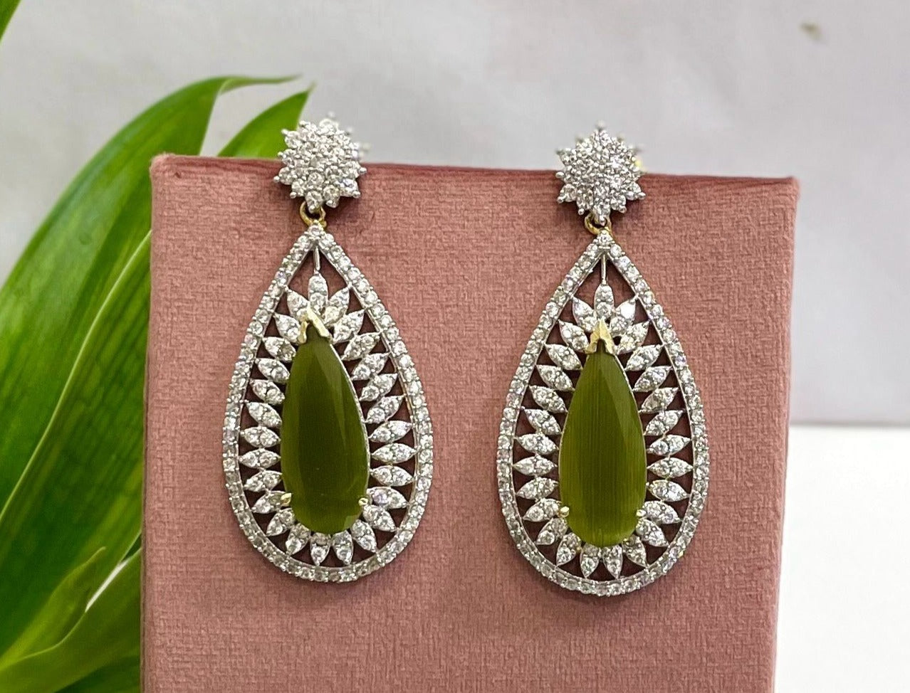 Illuminate Your Style: American Diamond Earrings