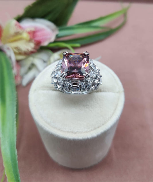 Dazzling Brilliance,  Luxury American Diamond Adjustable Ring , Luxury Jewelry , Ad Ring jewelry