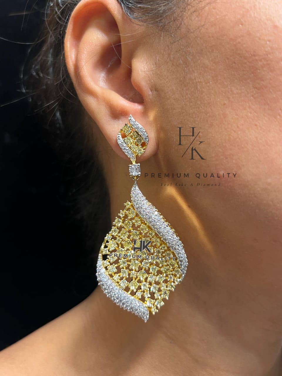 Premium American Diamond Earrings – Crafted for Luxury & Grace