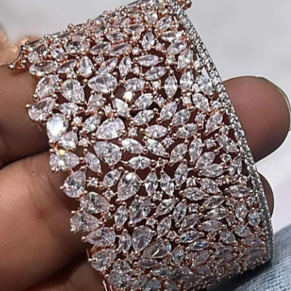 American diamond stone bracelet •ad bracelet •ad jewelry •american diamond bracelet • beautiful bracelet