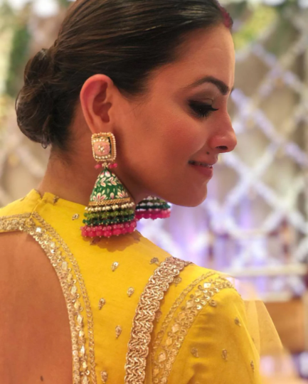 Meenakari Jhumka | Indian Jewelry | Punjabi Jewelry | Pakistani Jewelry | Indian Wedding Jewelry