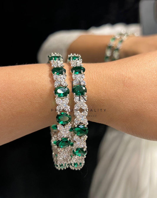 American Diamond Adjustable Bracelet: Bridal & Party Wear