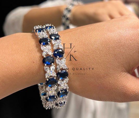 American Diamond Adjustable Bracelet: Bridal & Party Wear