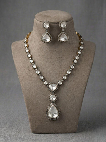 Kundan Pendant Set | Gold Plated Indian Jewelry