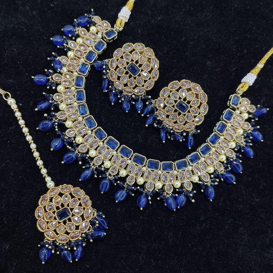 Exquisite Polki Kundan Choker Set: A Bridal Must-Have for Pakistani and Indian Elegance